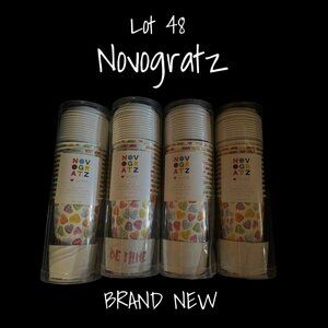 Novogratz Home Valentine's Be Mine 16oz Travel Cup Set - 48 Brand New